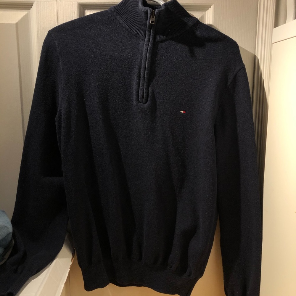 half zip up sweater